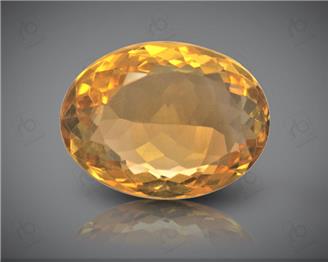 Yellow Citrine Natural Certified  8.95CTS-8380